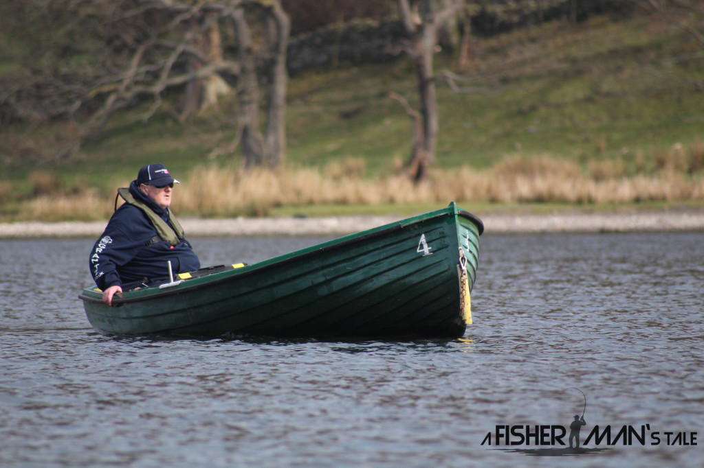 Mike Skipper surveying the the water 