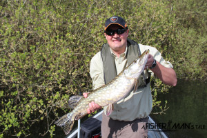 Jan Munnick with one of his  better fish of the weekend.