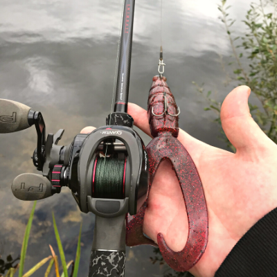 Emberton Park rod and lure combo 